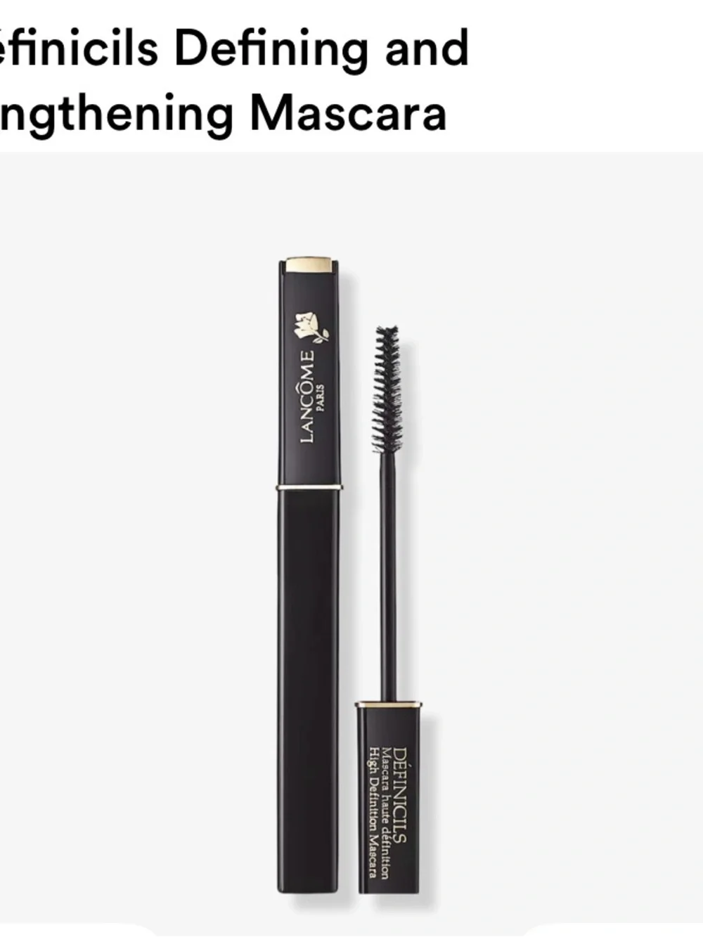 Lancome Définicils High Definition Mascara - Deep Brown (04) Set of 3